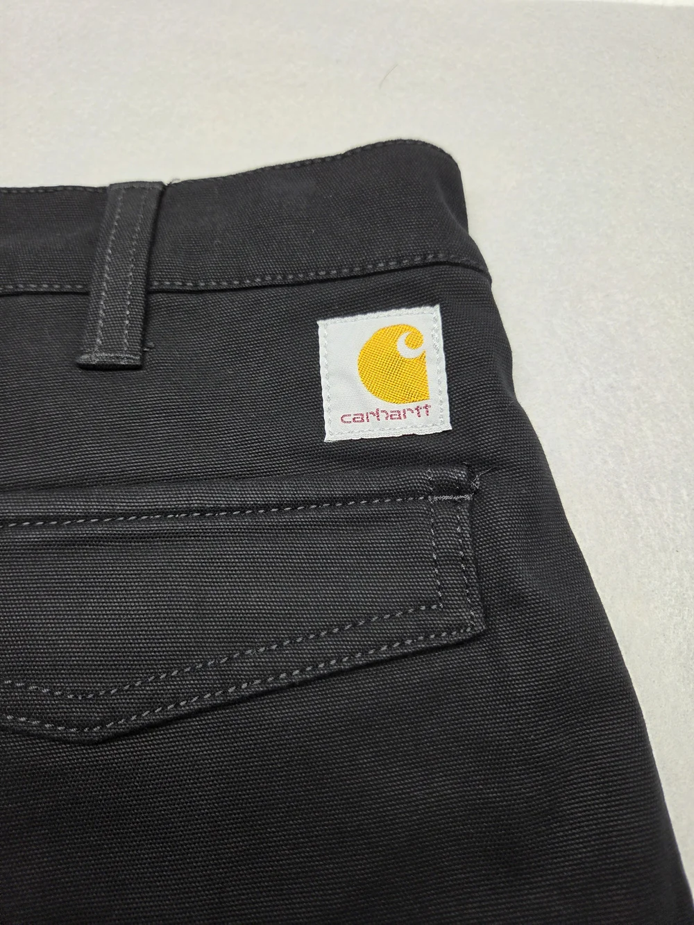 Carhartt Men’s Black Cargo Work Pants 32x32 Relaxed Fit Straight Leg Canvas